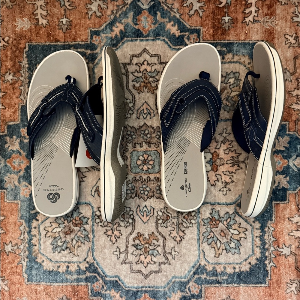 Navy Blue Clark Cloudstepper Size 10, New, 2 pair bundle